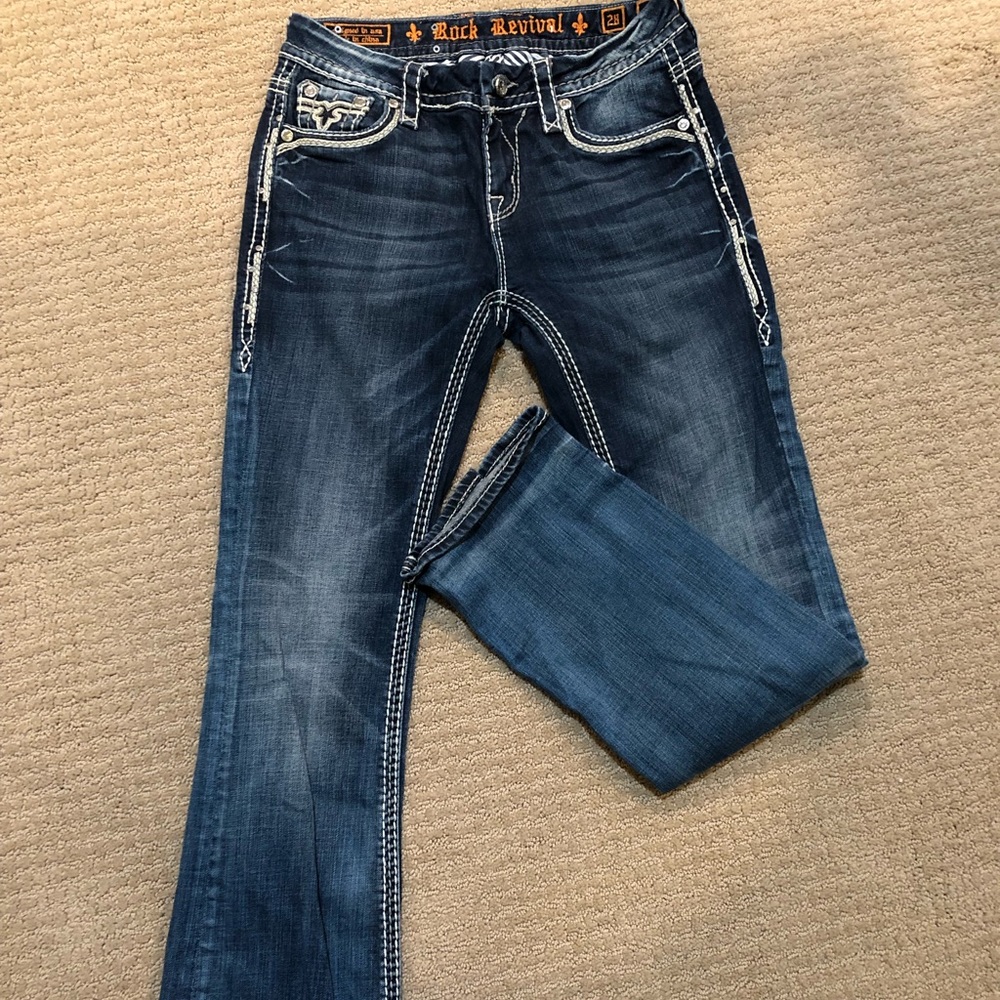 Rock Revival Dark Wash Boot Cut Betty Jean